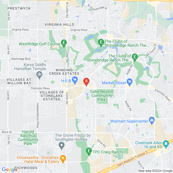 Mckinney Towing location map: 7990 W Eldorado Pkwy, Mckinney, TX